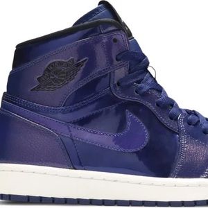 Air Jordan 1 Retro High Deep Royal/Black-White Very Good Condition Size 13